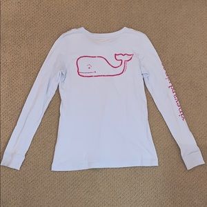 Vineyard Vines Womens Vintage Whale LongSleeve Tee